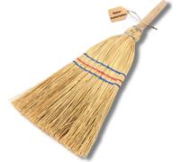 Novatool Petit balai Balai de broussailles avec manche court 40cm Balai de paille Enfants Petit balai de sorcière Garden broom Petit balai IDEAL comme balai pour enfants & balai de camping