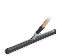 Novatool Raclette à eau - 45 cm - Avec manche en bois - Raclette de douche - Raclette de sol professionnelle - Raclette d'eau pour sol, terrasse - Avec manche