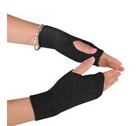 Novawo Gants en Mélange de Laine Chauds Mitaines Femme Gants Sans Doigts