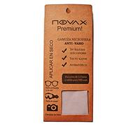Novax Premium - Chiffon en Microfibre Anti-buée et de Nettoyage pour 300 Applications efficaces et jusqu'à 12 Heures.
