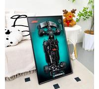 NOVDA Cadre Compatible avec Lego Technic Mercedes-AMG F1 W14 E Performance 42171, 75x45 cm Tableau Formule 1 pour Collection et Exposition dans Le Salon/Bureau, Idéal Les Amateurs F1 (Aucun modèle)