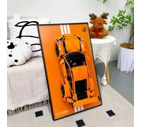 NOVDA Cadre Voiture Compatible avec Lego Technic Porsche 911 GT3 RS 42056, Tableau Wall Display Murale 75 * 45 cm Support de Collection et d'Exposition pour, Idéal pour Salon et Bureau (Aucun modèle)