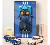 NOVDA Cadre Wall Display Compatible avec Bugatti Chiron 42083, 75 * 45cm Tableau de Collection Adapté à Décoration Intérieure pour Salon et Bureau (Modèle Non Inclus