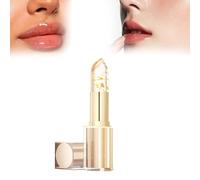 Novealcrbe Mood Lipstick Color, Transparente Transferproof Gold Crystal Color Changing Lip Stick, Transferproof Changing Lipstick, Long Lasting 24 Hours (1pcs)