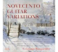 Cristiano Porqueddu – Novecento Guitar Variations – CD
