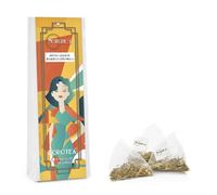 Novecento Tè Dorotea | Infusion Gingembre Citronnelle - 15 Pyramides de Thé (30 Gr) | Tisane Digestive et Relaxante | Infusion fraîche et désaltérante de gingembre et citronnelle sans caféine