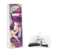 Novecento Tè Evelina | Thé noir pur de Ceylan BOP - 15 Pyramides (30 Gr) | Petit-déjeuner corsé Thé noir Couleur cuivre | Savoureux thé noir dans des filtres