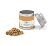 Novecento Tè® | Infusion de Feuilles d'Oranger et de Mandarine - 20 Gr | Tisane Mandarine | Mélange fruité d'agrumes, de pommes et de fraises dans une boîte métallique mignonne en vrac