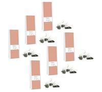 Novecento Tè® | Thé noir au massepain et au chocolat - 6 x 15 infuseurs pyramidaux | Thé noir au massepain, chocolat, amandes, poivre rose | Filtres pour mélange de thé noir en sachets