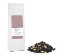 Novecento Tè® | Thé noir aux feuilles de noix de coco et de chocolat - 90 Gr | Thé noir à la noix de coco et pépites de chocolat blanc | Sachet de mélange de thé noir, fruits et chocolat