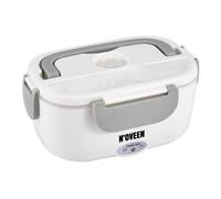 Noveen LB310 Chauffe-repas électrique Lunch Box 1,1L+0,5L Gris