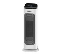 N'oveen PTC2000 Radiateur soufflant céramique avec télécommande, 2000W, blanc