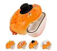 Novel Frog Case for AirPod, Ugly Cute Frog Earbuds Cases, Funny Unique Gift, Resin Material (B-3,3 Pro)