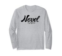 Novel in Progress Auteur Humour Graphique Manche Longue