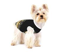 Novel Music Note T-shirt sans manches en coton pour chien, gilet pour animal de compagnie, T-shirts légers imprimés pour petit