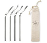 Novela Global - Paille inox 8 mm pour toutes boissons Novela Global