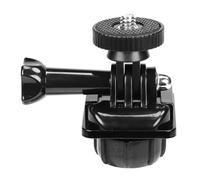 NovelGoal Adaptateur de montage à rotule de 17 mm vers vis 6,35 mm pour caméra d'action en direct et accessoires de cardan