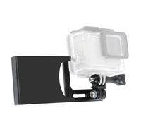 NovelGoal Adaptateur de montage de cardan en aluminium compatible avec stabilisateur d'action DJI Moza Poignée Selfie Support de caméra de sport