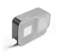 NovelGoal Couvercle de protection pour porte latérale rechargeable, couvercle de batterie, port de charge de type C, compatible avec caméra d'action GoPro Hero 8, boîtier anti-poussière