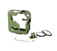 NovelGoal Étui de protection en alliage d'aluminium pour appareil photo Hero Max Action Camera Frame Cover Protector Photography Rabbit Cage (Vert)