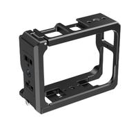 NovelGoal Étui de protection pour cage d'appareil photo Ins Ace Pro/Ace Pro2, cadre de protection en métal avec base magnétique à dégagement rapide et griffe, trou de vis de 6,35 mm (uniquement la