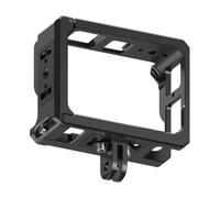 NovelGoal Étui de protection pour cage d'appareil photo Ins Ace Pro/Ace Pro2, cadre de protection en métal avec base magnétique à dégagement rapide et griffe, trou de vis de 6,35 mm (avec 2