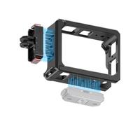 NovelGoal Étui de protection pour cage d'appareil photo Ins Ace Pro/Ace Pro2, cadre de protection en métal avec base magnétique à dégagement rapide et griffe, trou de vis de 6,35 mm (avec base