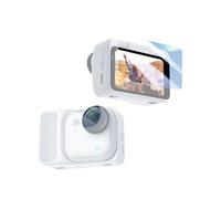 NovelGoal Film de protection d'écran pour Ins-ta 360 Go Ultra, anti-rayures en verre trempé haute définition pour accessoires de caméra d'action (1 pièce, transparent)