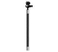 NovelGoal Perche à selfie, rallonge réglable en fibre de carbone, extension légère invisible pour caméra d'action (E4D2)