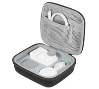 NovelGoal Sac de rangement portable, étui de protection rigide compatible avec caméra 360 Go Ultra Sports, boîte de transport portable résistante aux rayures avec dragonne (noir)