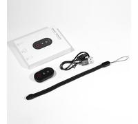 NovelGoal Télécommande d'appareil photo, déclencheur à distance compatible avec X5/X4/X4AIR/X3/ACE Series et téléphones mobiles pour photo, vidéo, mode accéléré