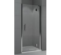 Novellini Modus G drzwi prysznicowe 75 cm wnękowe prawe chrom/szkło przezroczyste MODUSG75D-1K