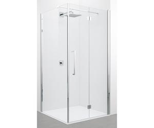 Novellini Young 2.0 2GS porte pliante 88/90x200cm droite pour paroi latérale FG chrome/transparent y22gs87ld-1k