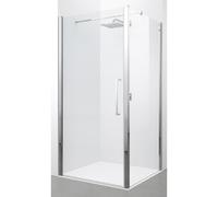 Novellini Young 2.0 F1 Paroi latérale 70x200cm Profilé Chrome mat et Verre clair y2f1b65-1b