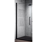 Novellini young 2.0 porte v/zijw.89x200cmheld/Black y2g891h matt Black y2g89-1h