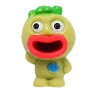 Novelties Toys Pop Out Alien Squishy Stress Reliever Fun Gift Vent Big Mouth Slime,Vert