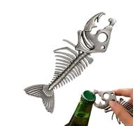 Novelty Fish Bone Bottle Opener Metal Beverage Opener For Kitchen