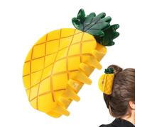 Novelty Hair Clips, Fruit Claw Set, Pineapple Claw Clips With Secure Hold, Hair Clip With Comfortable Fit, Accessoires, Perfect For Girls Women Teens Summer Outdoor School Beach Party Vacation