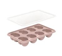 Novelty Ice Mold Tray, 6 Cavity Silicone Maker, 16x11x3.9cm Non Stick Form for Easy Release, Food Grade Material Design, Dessert Craft Tool, Cube Ice Tray for Cocktails Coffee and Cold Drinks