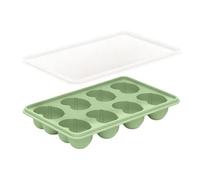 Novelty Ice Mold Tray, 6 Cavity Silicone Maker, 16x11x3.9cm Non Stick Form for Easy Release, Food Grade Material Design, Dessert Craft Tool, Cube Ice Tray for Cocktails Coffee and Cold Drinks