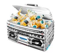 Novelty Place Boombox Seau à glace gonflable - Seau à glace de grande capacité pour décoration stéréo pour fête sur le thème des années 80 et 90, réunions en plein air, fête de piscine et barbecue