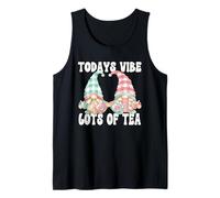 Novelty Tea Saying for Tea Lover Funny Mom and Dad GNOME Débardeur