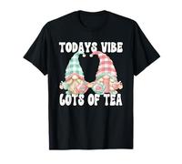 Novelty Tea Saying for Tea Lover Funny Mom and Dad GNOME T-Shirt
