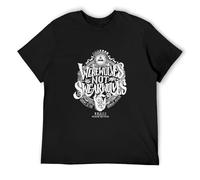 Novelty Werewolves Not Swearwolves T-Shirt Men 100% Cotton T Shirts What We Do in The Shadows Short Sleeve Tee Shirt Gift Tops Black 3XL