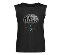 November Rain Guns Roses Unisex Sleeveless T-Shirt Printed Tee Graphic Top Men Vest Tank Black Shirt XXL