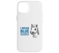 November We Wear Ruban de Sensibilisation au diabète Bleu Coque pour iPhone 14 Plus