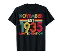 Novembre 1935 Édition limitée 91 Ans 91e Anniversaire T-Shirt