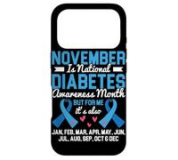 Novembre est Le Mois National de la Sensibilisation au diabète, mais pour Moi C'est Coque pour iPhone 17 Pro