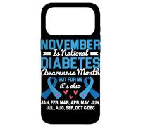 Novembre est Le Mois National de la Sensibilisation au diabète, mais pour Moi C'est Coque pour iPhone 17 Pro Max