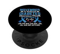 Novembre est Le Mois National de la Sensibilisation au diabète, mais pour Moi C'est PopSockets PopGrip Adhésif